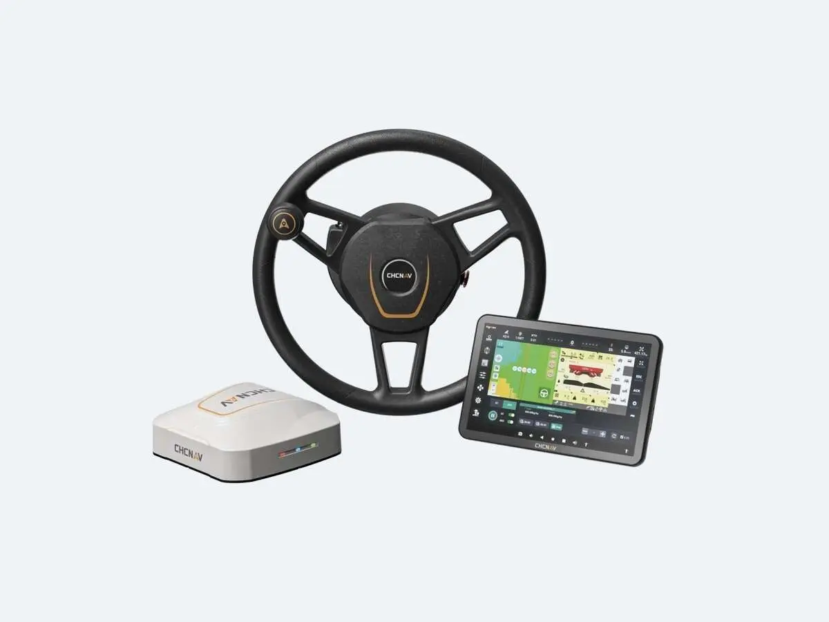 CHCNAV NX610: ohjauspyörä, vastaanotin ja näyttö